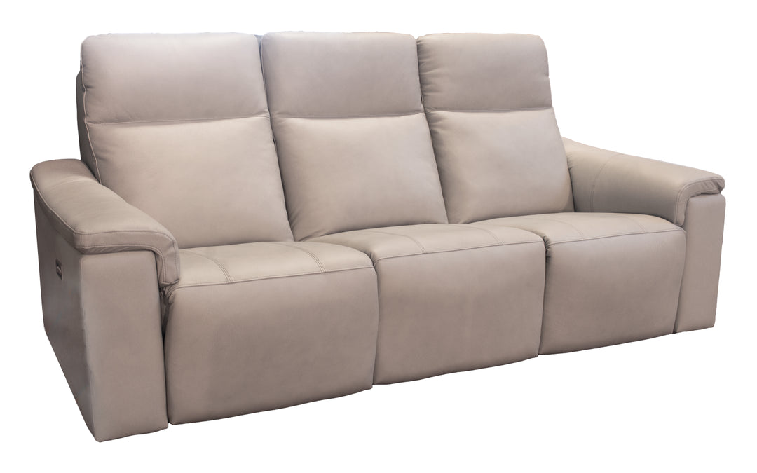 Elran Leather Power Reclining Sofa