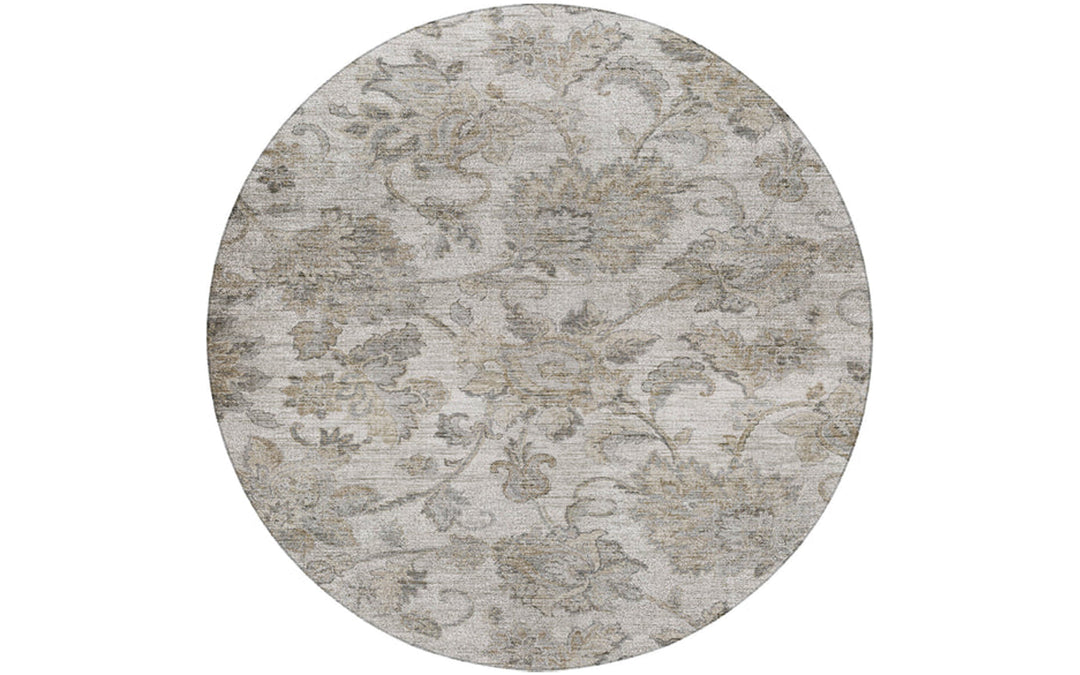 Dalyn Silk Road Collection Linen 8' Round Area Rug