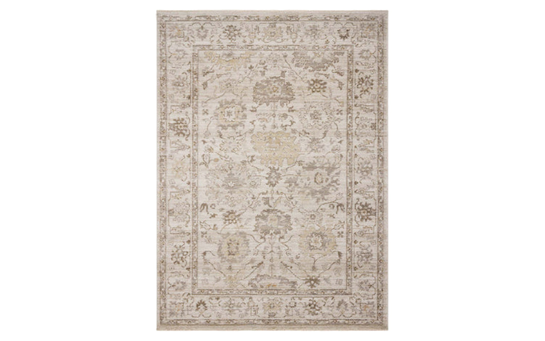 Loloi x Magnolia Home Pace Collection Natural & Stone 7.10 x 10 Area Rug