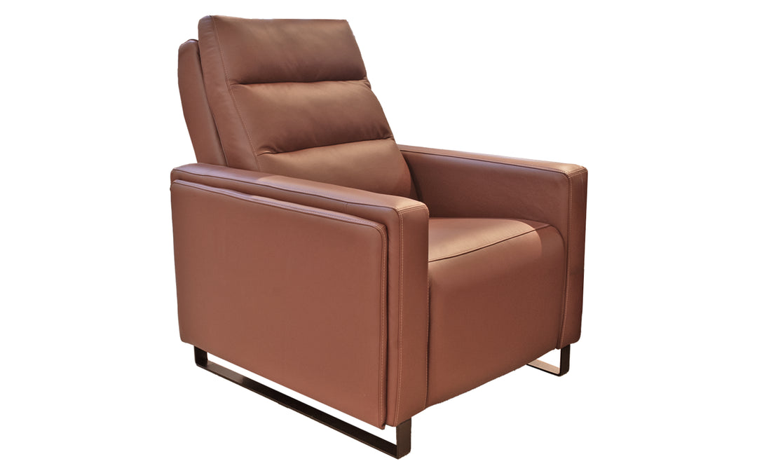 Elran Leather Power Recliner