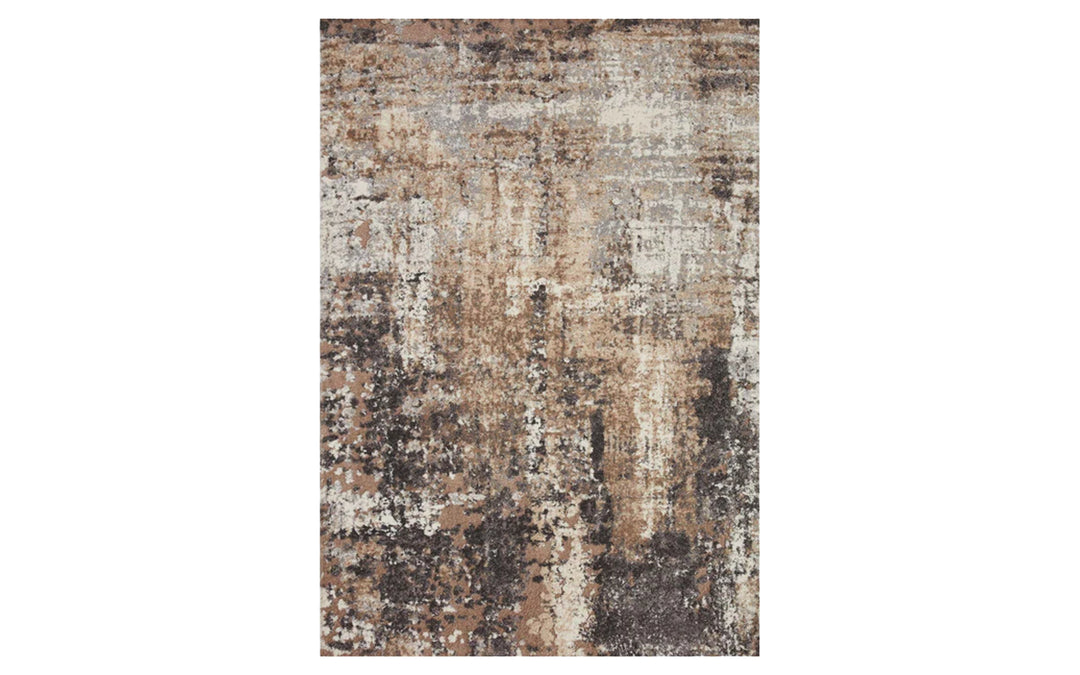 Loloi Theory Collection Taupe& Grey 9.6 X 13 Area Rug