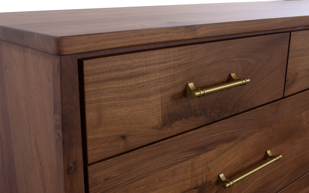 Rustic Walnut Dresser