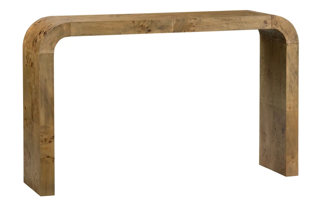 Richmond Mappa Burl Sofa Table