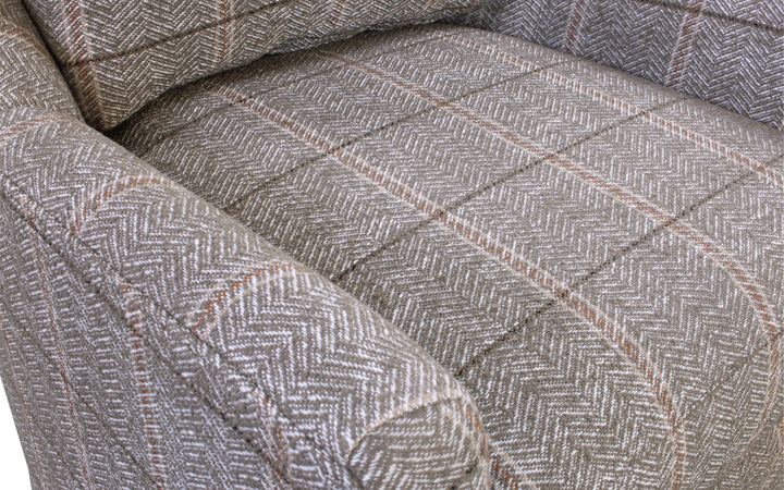 Smith Brothers Upholstered Swivel Glider