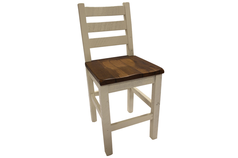 Reclaimed Barnwood Barstool