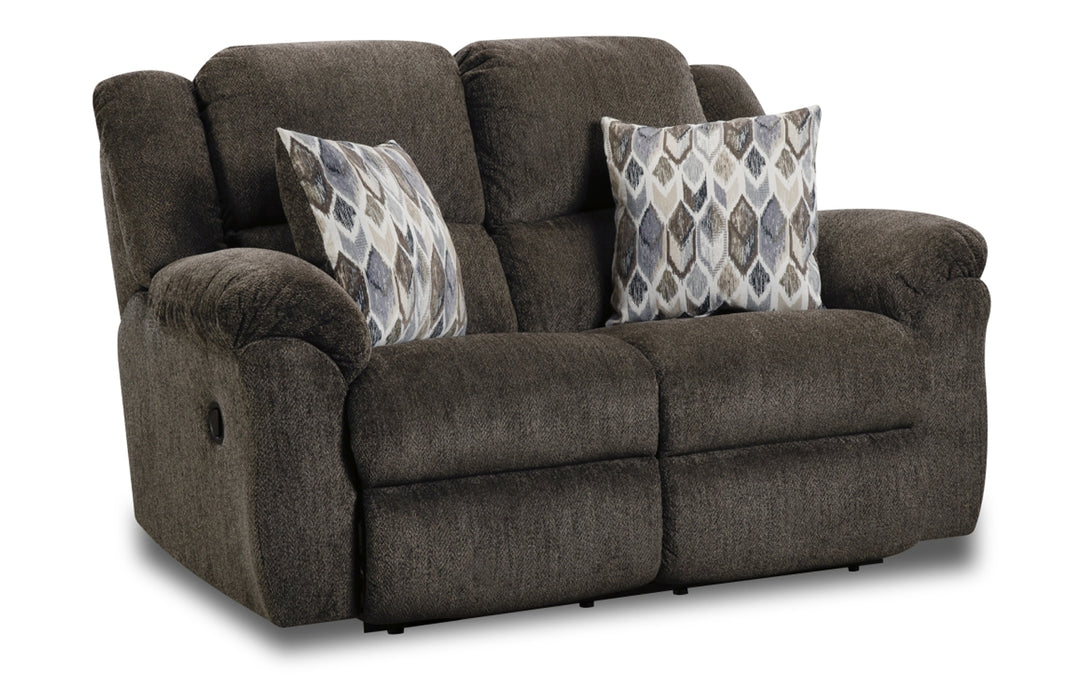 Homestretch Upholstered Reclining Loveseat