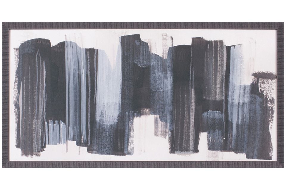 Monochrome Notation Ii Framed Artwork