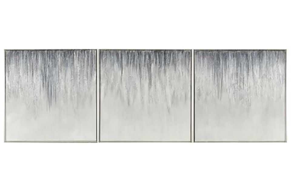 Triple Threat Painted Canvas (Set Of 3)
