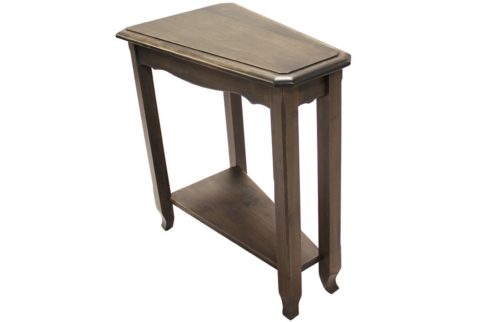 Brown Maple Wedge Table