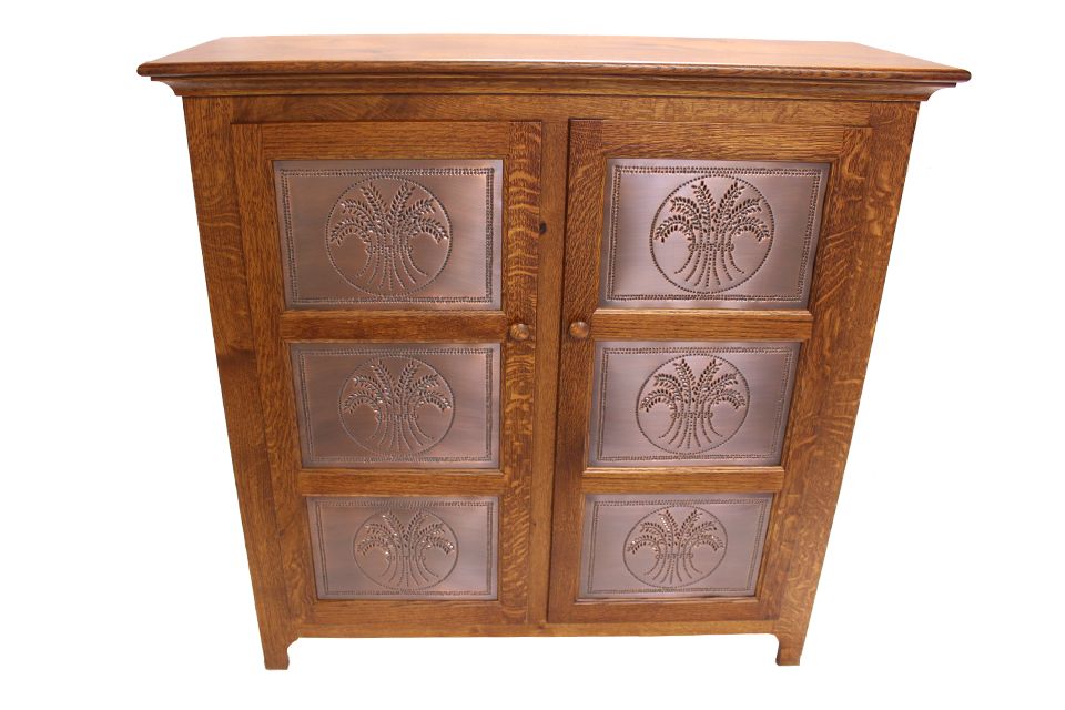 Quartersawn Oak Pie Safe