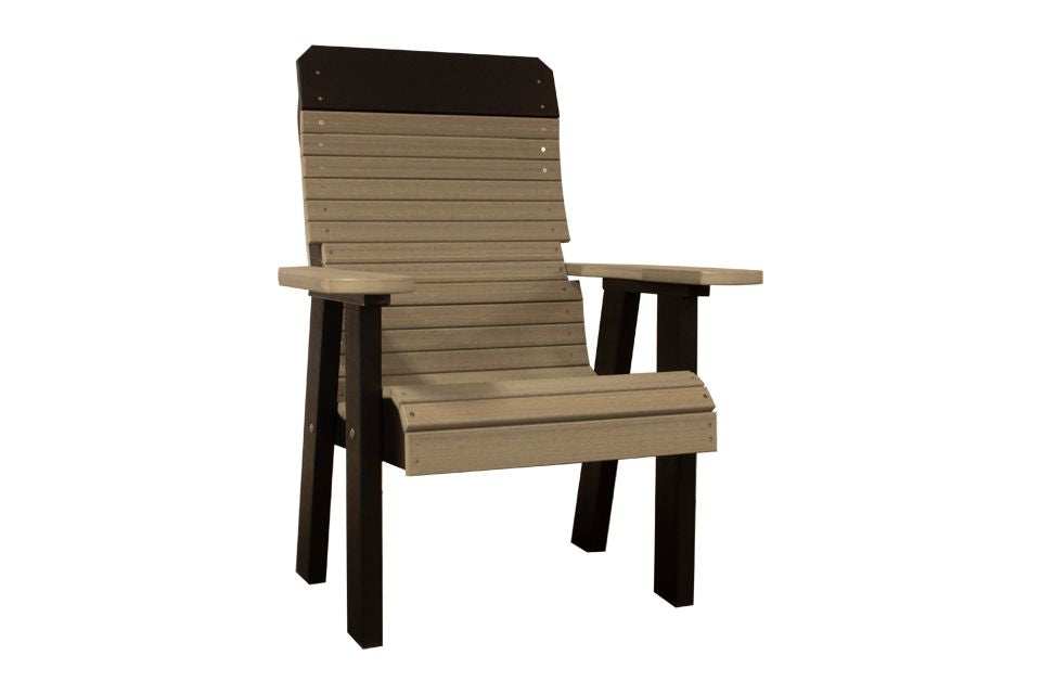 Outdoor Adirondack - Driftwood Gray & Black
