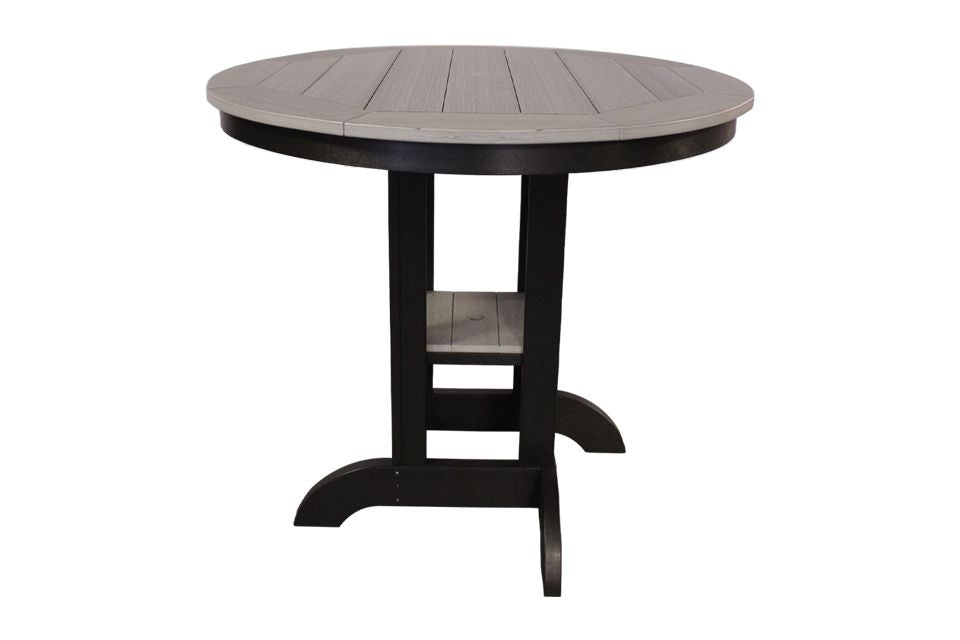 Bar Table - Driftwood Gray & Black