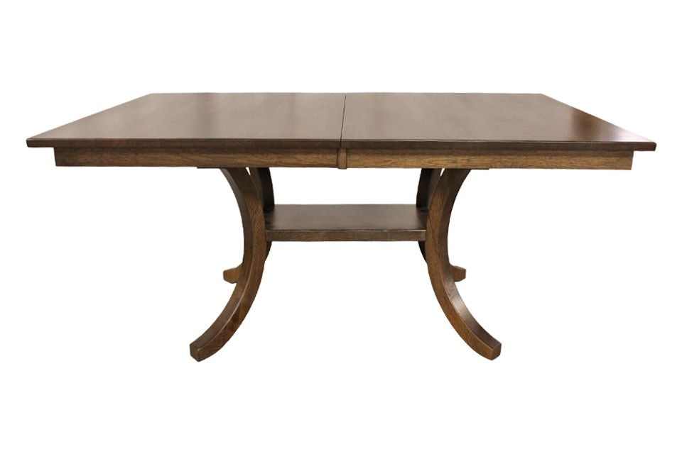 Rustic White Oak Dining Table