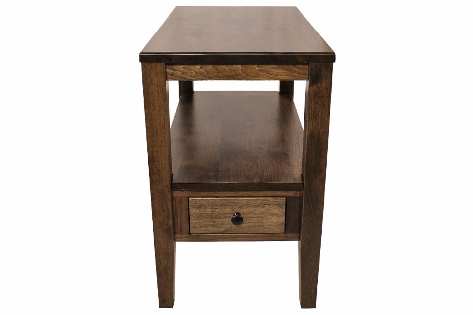 Rustic Hickory End Table