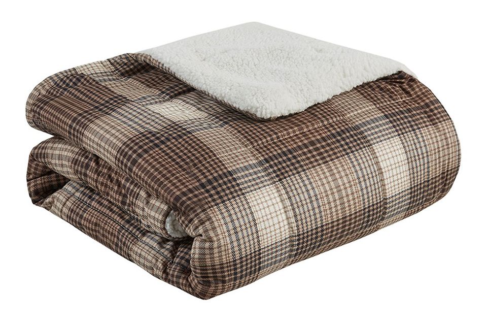 Lumberjack Brown Throw