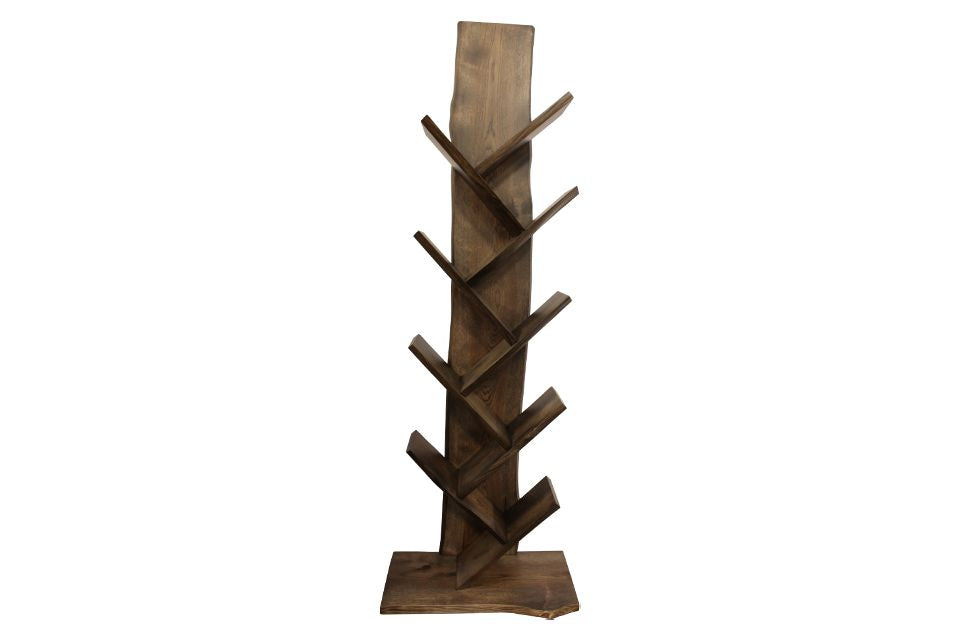 Live Edge Hickory Bookshelf