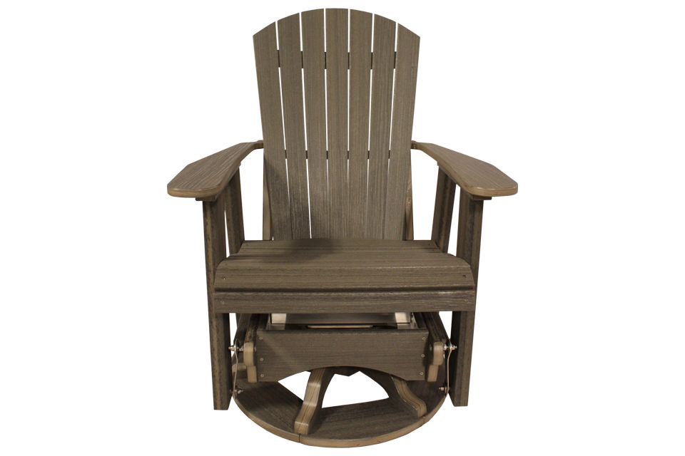 Outdoor Swivel Glider - Coastal Gray