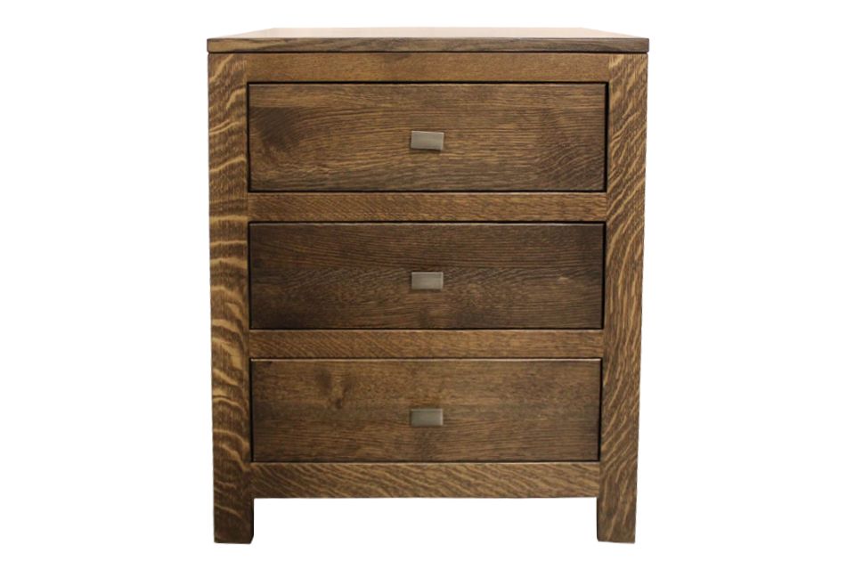 Rustic Quartersawn White Oak Nightstand