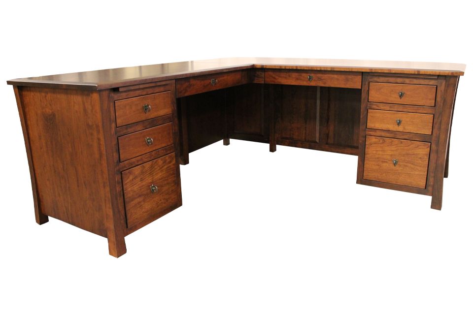 Sap Cherry L-Desk