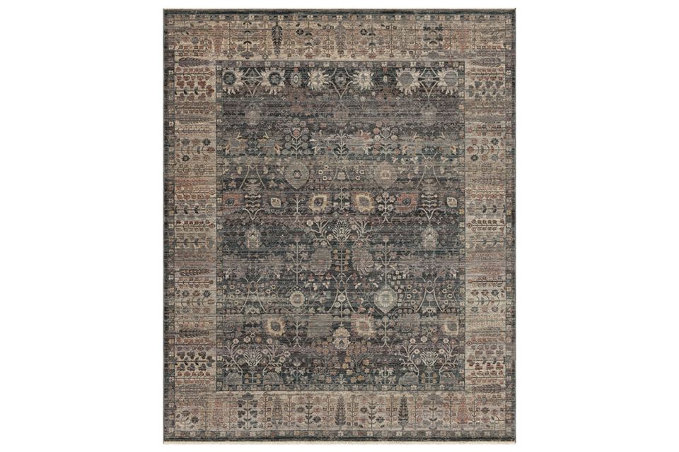 Karastan Echo Grasole Denim 5 by 7'10" Area Rug