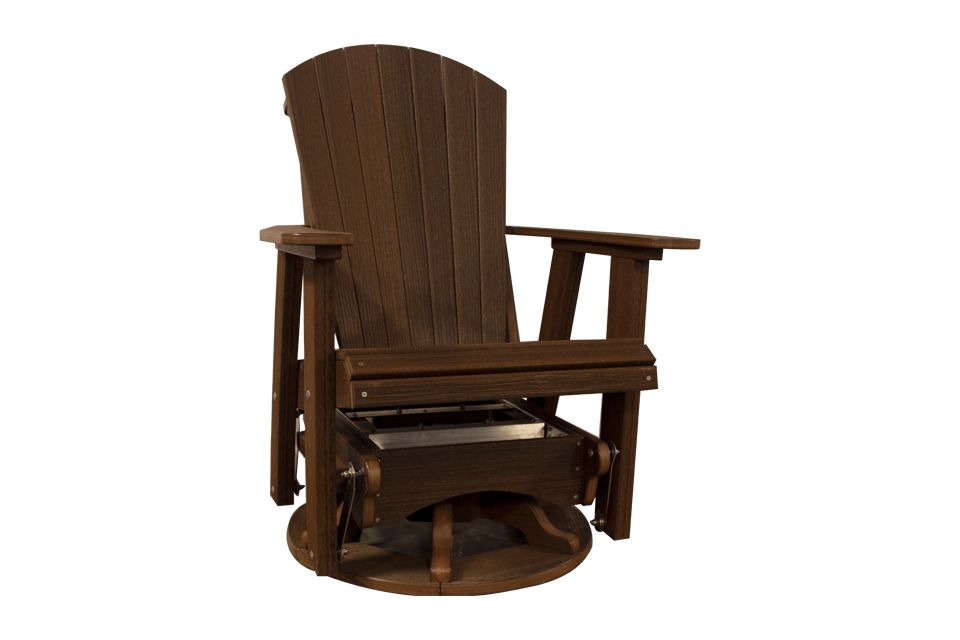 Outdoor Swivel Glider - Brazil Walnut