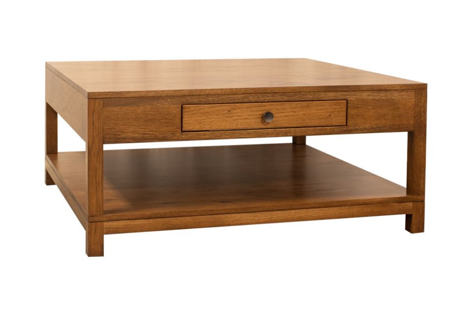 Rustic Hickory Coffee Table