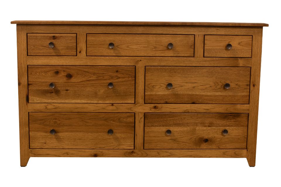 Rustic Hickory Dresser