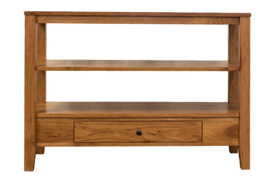 Rustic Hickory Sofa Table