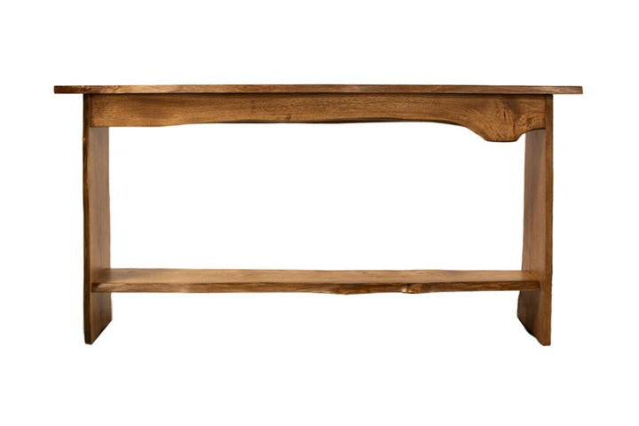 Live Edge Hickory Sofa Table