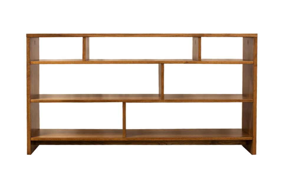Rustic Hickory Bookcase