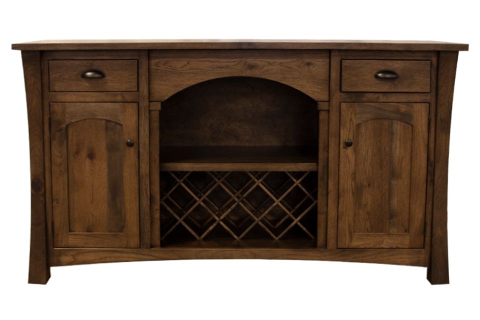 Rustic Hickory Server