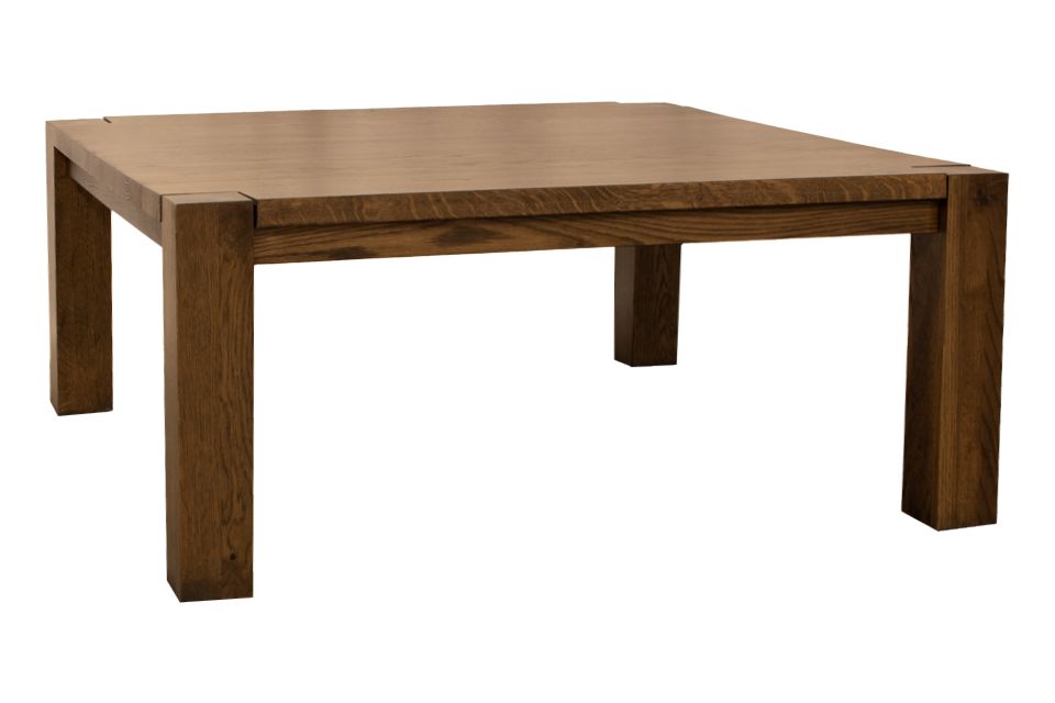 Rustic White Oak Coffee Table
