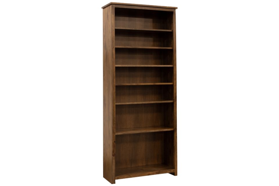 Rustic Hickory Bookcase