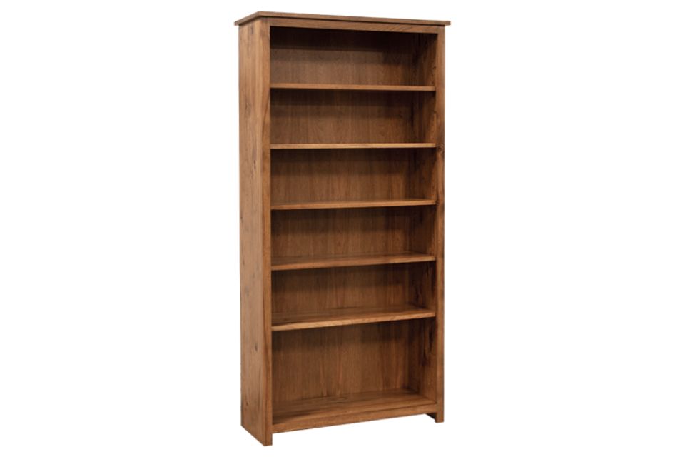 Rustic Hickory Bookcase