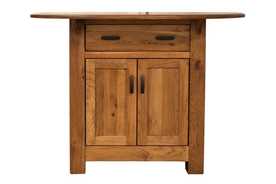 Rustic Hickory Pub Table