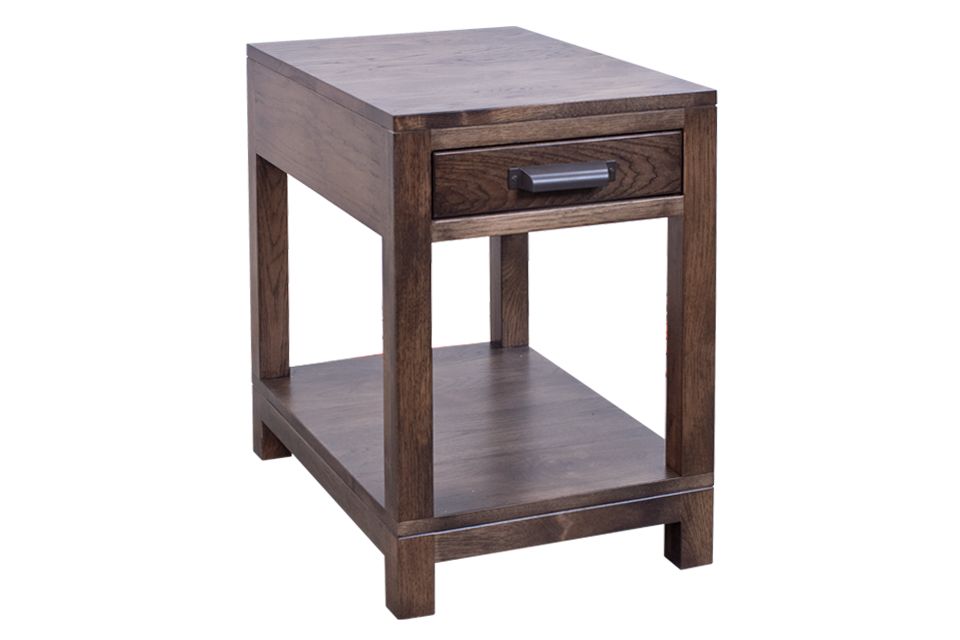 Rustic Hickory End Table