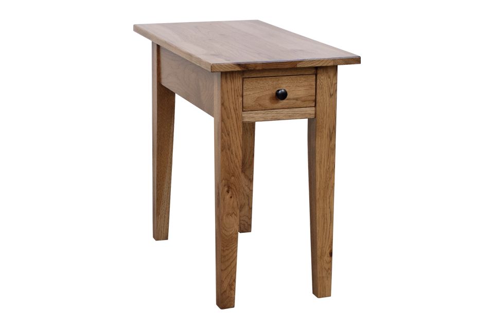 Rustic Hickory End Table
