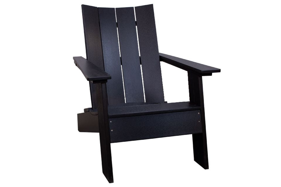 Outdoor Adirondack Chair - Black
