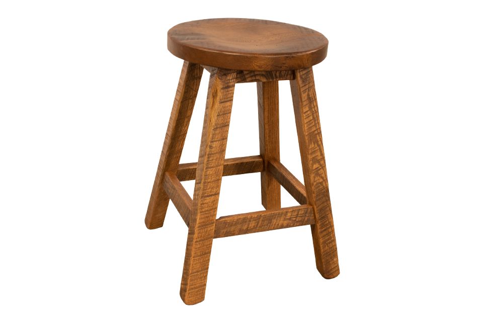 Reclaimed Oak Barstool