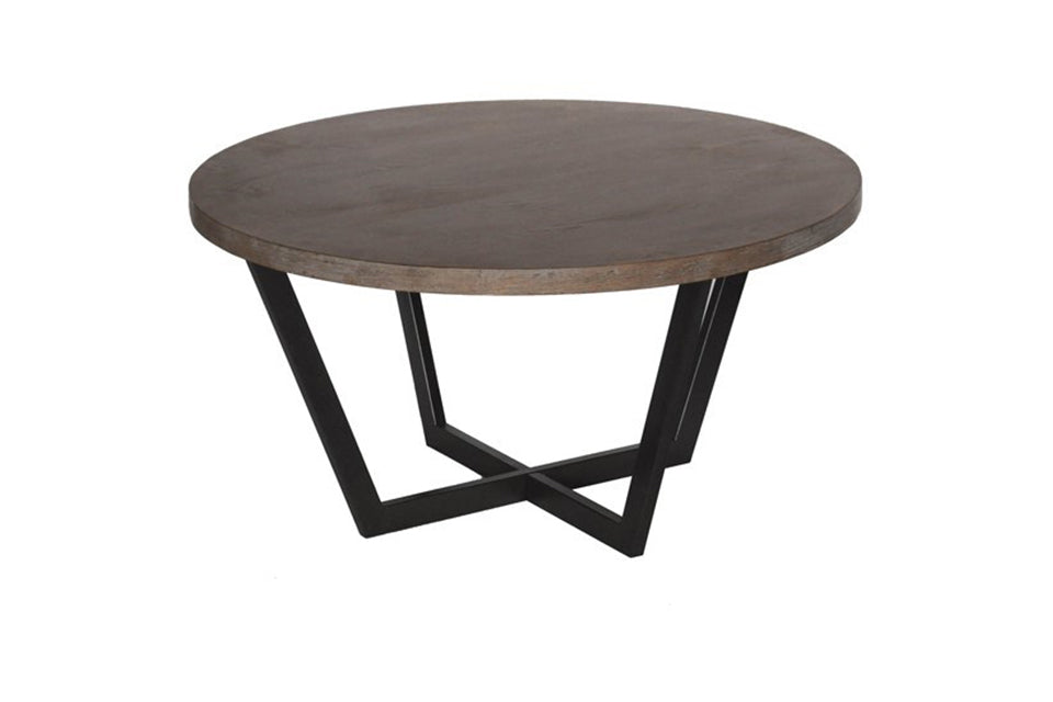 Tremont Slanted Round Cocktail Table