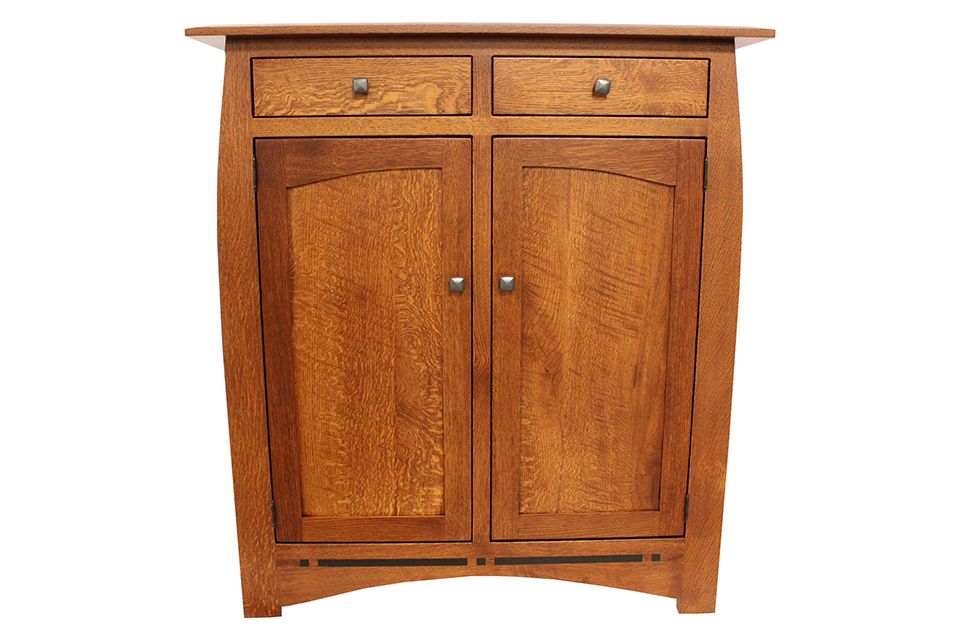 Rustic Quartersawn Oak Pie Safe
