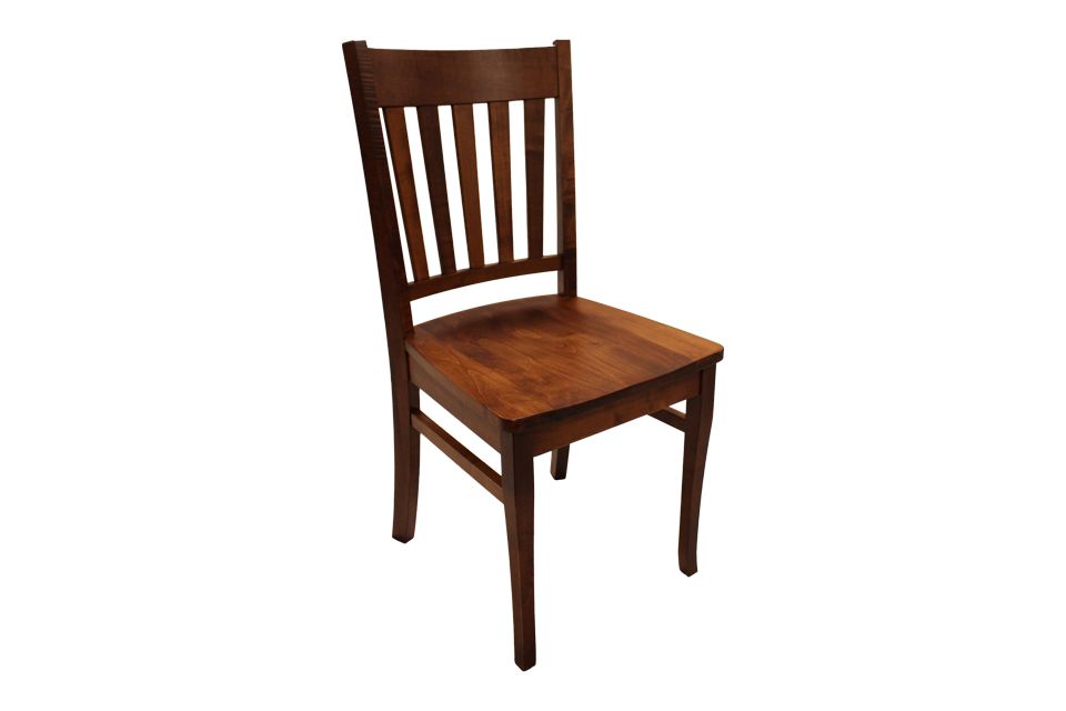 Brown Maple Dining Chair