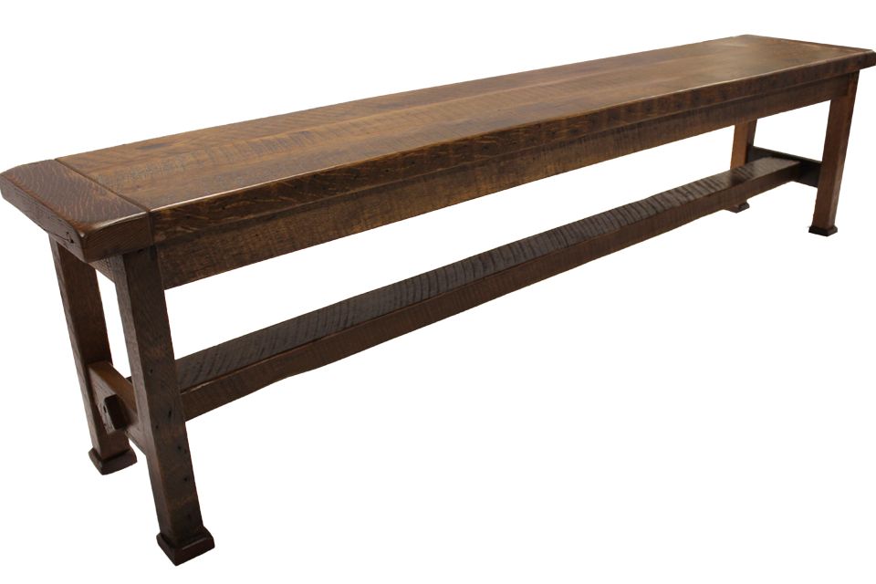 Reclaimed Oak Bench