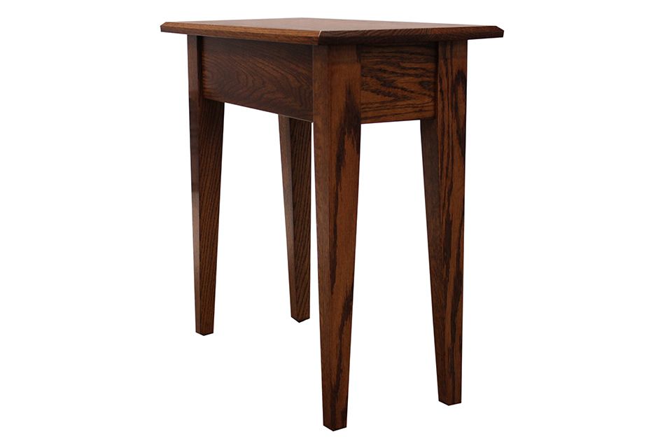 Oak Chairside Table