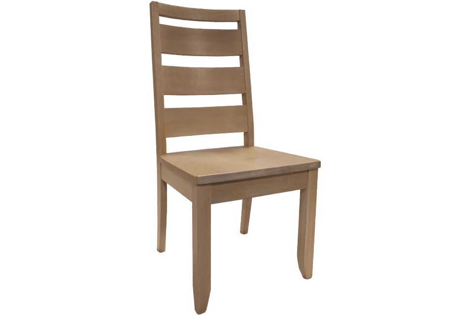 Quartersawn Limed Oak Side Chair
