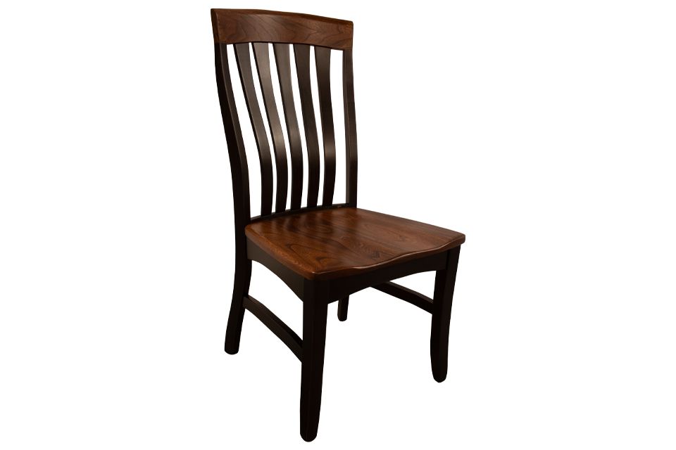 Elm & Brown Maple Dining Chair