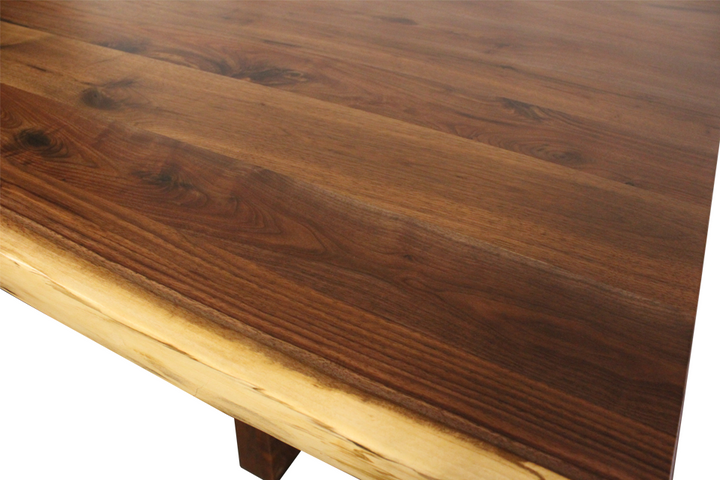 Walnut Live Edge Dining Table