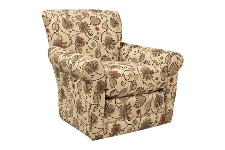 Smith Brothers Upholstered Swivel Chair