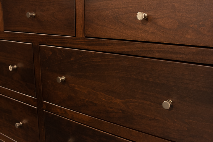 Sap Cherry Tall Dresser