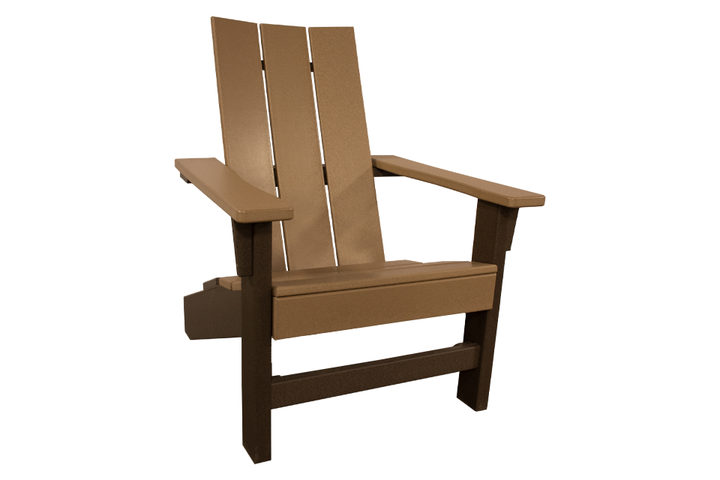 Outdoor Modern Adirondack - Sand & Coffee